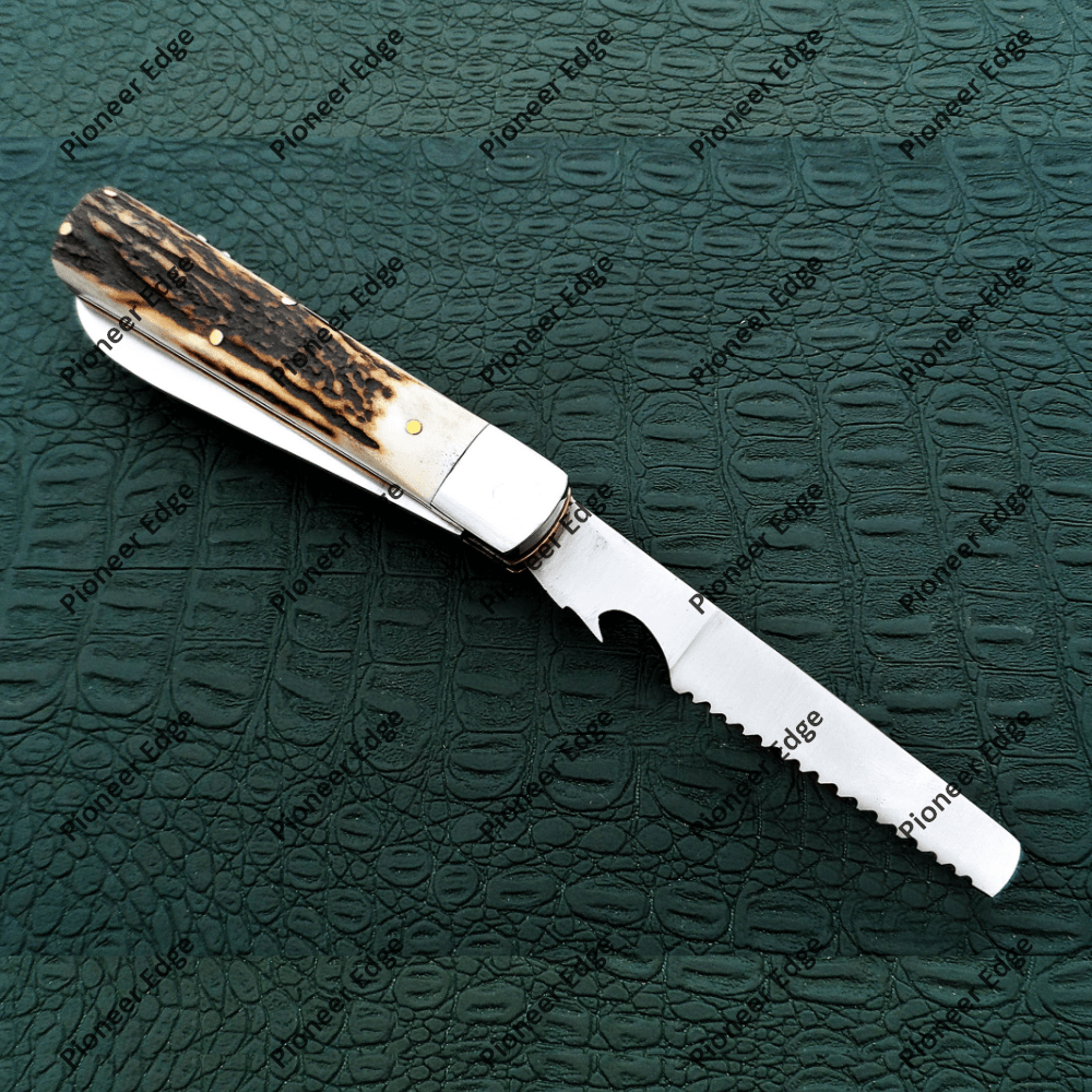 PEK-LBF-001-STAG-HORN-MULTI-PURPOSE | ARMY KNIFE | SWISS KNIFE - Image 10