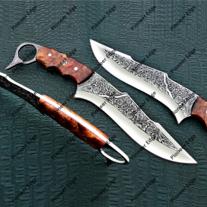 PEK-ENG-001-WOOD | ENGRAVED | ANTIQUE KNIFE